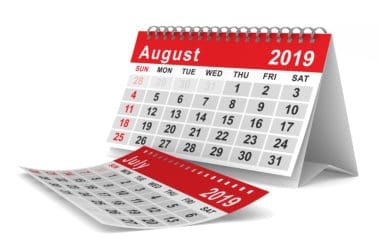 August 2019 In-Person and Virtual Classes Onsite