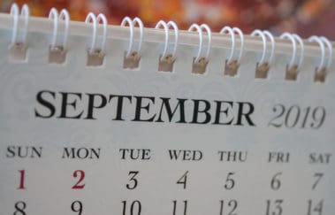 September 2019 In-Person and Virtual Classes Onsite