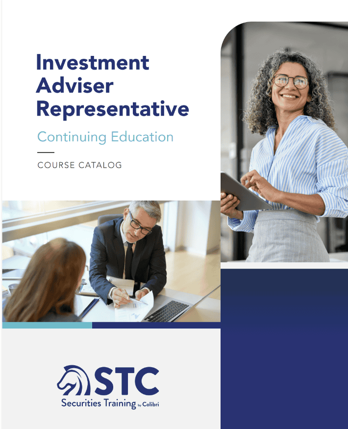 Investment Adviser Representative Continuing Education Course Catalog