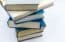 Stack of textbooks